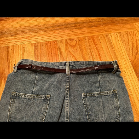 ?Christian Dior purple skinny leather chain belt main image 5